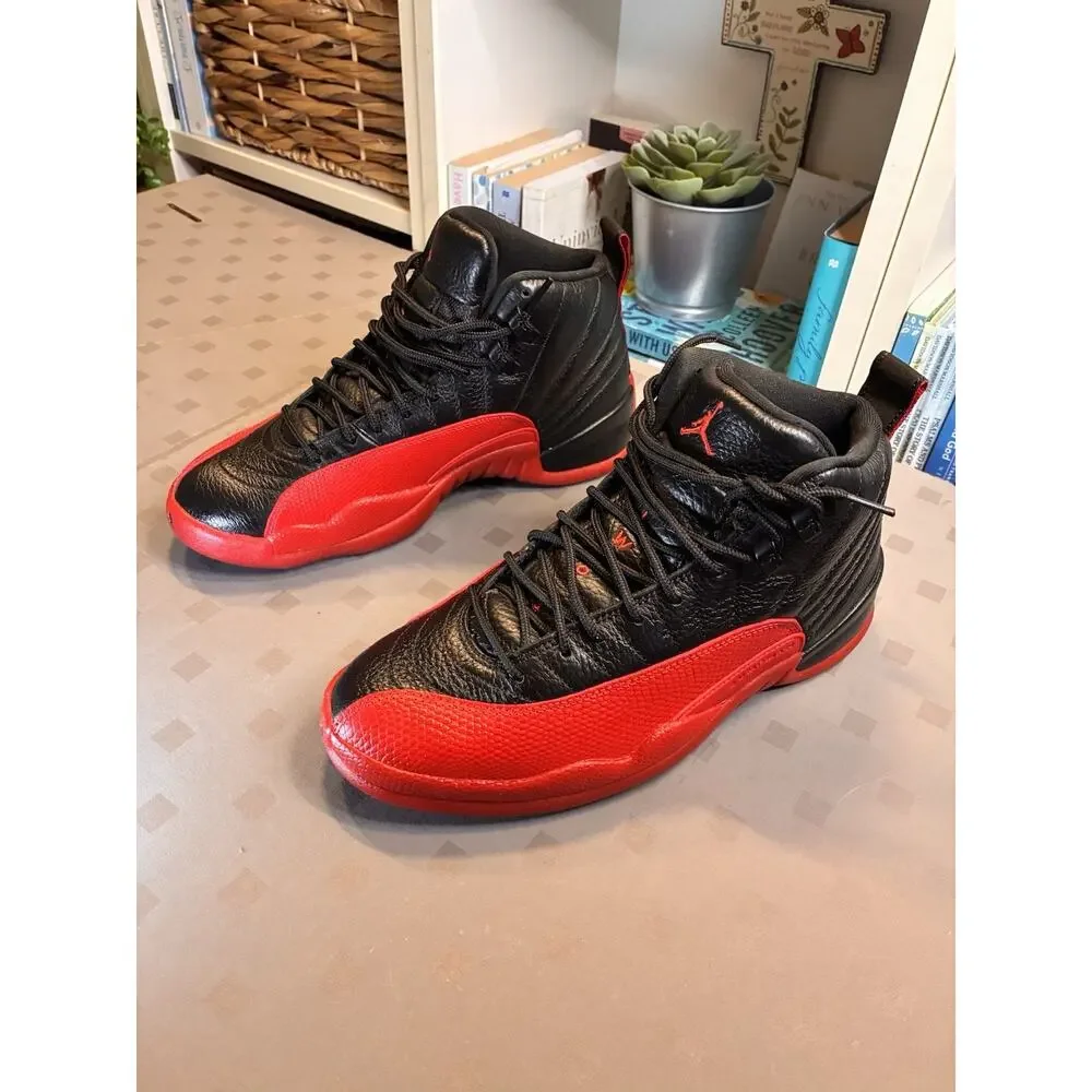 Jordan Air Jordan 12 Retro Flu Game 2025 Black/Varsity Red CT8013-002